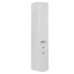 Elegant Wall-Mounted Column Cabinet Aquaton Venice Right White 1A151003VN01R1.A151.0.03V.N01.R