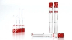 Vacuum Blood Collection Tube with Clot Activator "ZDRAVMEDTEKH" 13x100 mm