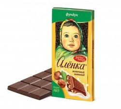 Milk Chocolate with Hazelnuts 90g Alenka - Rich and Creamy Treat