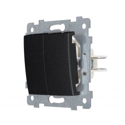 MARIA" Two-Button Concealed Switch Mechanism S510-439 "Anthracite