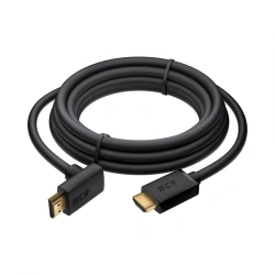 High-Quality HDMI Cable v2.0 with Angled Connector, Model GCR-HMAC4