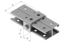 Rectangular Bracket for Profile SMUP 41x41 SMA 632