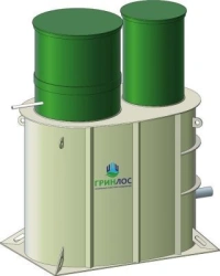 Greenlos Aero Biological Wastewater Treatment Plant with Pump Station