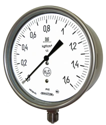 Vacuum Pressure Gauge for Hydrocarbon Gas and Oil Emulsion - VP4A-Ks