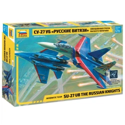 SU-27UB "Russian Knights" Aerobatic Team Model Kit