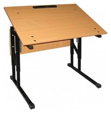 Student Desk with Height Adjustment System, Model Ш.01.05