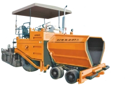 Wheel-Mounted Asphalt Paver for Road Construction ASF-K-2-07-1