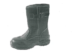 Women's Fire-Resistant Protective Leather Boots for Industrial Workers