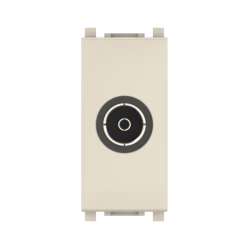 Caduceus Aling Experience FM Antenna Socket, 1M, Beige, Art. 74262.9