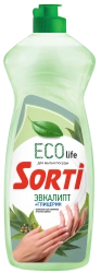 Dishwashing Liquid with Eucalyptus & Glycerin by SORTI