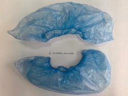 Non-Sterile Medical Shoe Covers "ECONOM", Blue, 50 Pairs