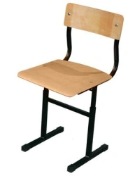 Non-Adjustable Student Chair for Educational Institutions