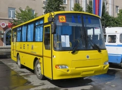 School Bus KAVZ 4235-65 with Diesel Engine