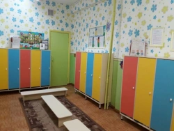 Children's Wardrobe for Clothes - 4 Sections Model: ШДР-02.04