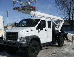 TA-18 Aerial Work Platform on GAZ-C42A43, GAZ-C42R33, GAZ-C42R36 Chassis