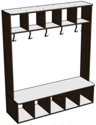 Student Storage System with Bench TU 31.01.11-001-05065033-2021