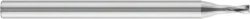 Solid Carbide Micro End Mill for Various Materials 122002-006U
