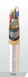 Power Cable with Aluminum Conductors and Paper Insulation for 6-10 kV Applications