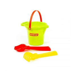 Small Bucket with Spout, Scoop No. 2, Rake No. 2 - Set No. 148