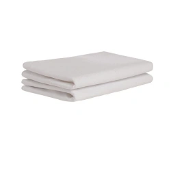 White Bleached Bed Sheet 1.5x2.2m