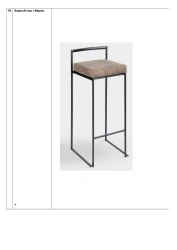Marko Bar Stool - Black Color, 95 cm Height