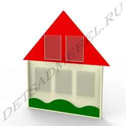 Informational Wall Stand House - Model 4.6