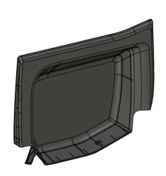 Right Rear Interior Trim Panel for Car 96822119ZD