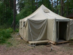 Cotton Fabric Tents for Security Forces and Emergency Services