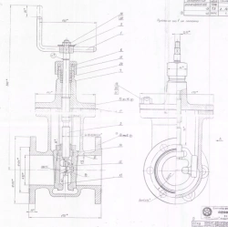 Задвижка клинкетная бронзовая DN 65 PN 0,6 МПа ИЮКЛ.491655.005