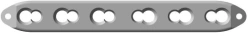 Small Straight Plate for Osteosynthesis (5...14 holes, length 72...180mm)