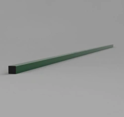 Galvanized Steel Column 80x80x2.0mm with Polymer Coating
