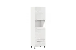 Glossy White Facade Door Set for Kitchen Cabinet 600 - Gerda LD.272210.000