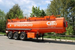 Oil Tank Semi-Trailer PPC-4-3, Type P3, Modification 96832-0000010-04 (Without Pump)