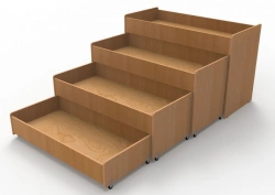 4-Tier Bed Without Nightstand K19