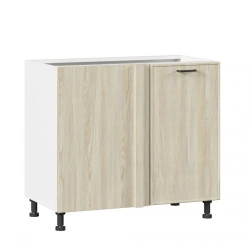 Kitchen Cabinet Facade 1000mm (Indigo LD.298190.000, Madeira Topaz Oak)