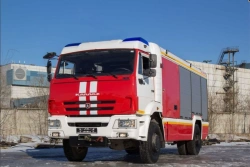 Fire Pump Station PNS-100, Model 58812K43265, Modification 58812H on KAMAZ-43265-D5 Chassis