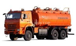 Oil Tanker Truck ACN 4680A6-10 on KAMAZ 6522-53 Chassis