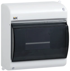 KREPTA 3 Plastic Distribution Box MKP42-N-06-30-09 IP30 White IEK