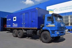 Repair and Welding Unit UZST03 Model 586C-21 on KAMAZ 43118-37 Chassis