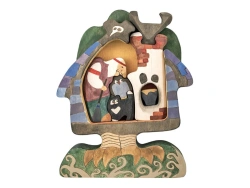 Wooden Puzzle "Baba Yaga in a Hut" 08033K