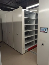 Electrified Shelving Unit with Electronic Control