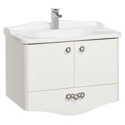 Aquaton Venice 75 Wall-Mounted Sink Cabinet - 1A150901VN0101