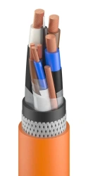 Flexible Shielded Power Cable for Voltage 1140V, KГЭШ