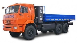 KAMAZ-43118-37 Truck with Platform for Cargo Transport