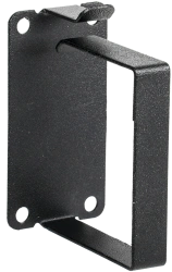 ITK Cable Ring 70x88 mm with Base (Set of 4), Black