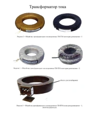 Built-in Current Transformer TV-ZTM for Voltage Class 0.66 kV, Rated Primary Current 50 to 40000 A