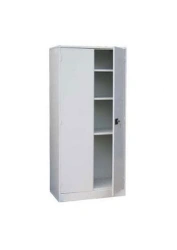 Metal Storage Cabinet with 3 Shelves and Lockable Doors - Model Praktik 01/11