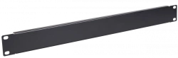 Black 1U False Panel FP05-01UM ITK for 19" Racks