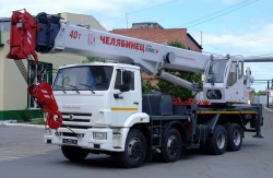 Hydraulic Truck Crane KС-65711 Modification 6929C6-2