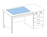 Dimmable Light Table with Cabinet 1500x900x750 mm